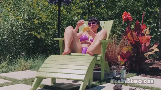 Poster: Leya Falcon - MenAreSlaves - Goddess Belle - Perfect Feet