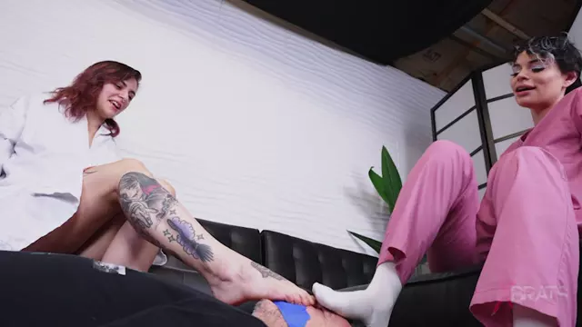 Poster: - Bratty Foot Girls - Dr. Fina and Dr. Mia Hope - Stinky Foot Treatment » Download Free Porn & XXX Videos in HD, 1080p