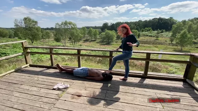 Poster: Sadistic Queens - - Squishysax - Miss Katherine Kendal - Stomping Sweaty Feet Poster: Sadistic Queens - - Squishysax - Miss Katherine Kendal - Stomping Sweaty Feet