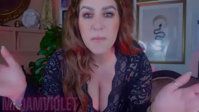 Poster: - Goddess Madam Violet – The JOI of and OBEDIENT Dick