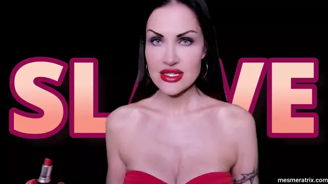 Poster: Lady Mesmeratrix Fucks Your Mind - - The Lipstick Curse JOI
