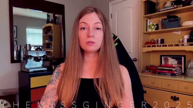 Poster: The Miss Ginger - - Sniff Harder Goon Longer - Forget Everything But Me -Handpicked Jerk-Off Instruction